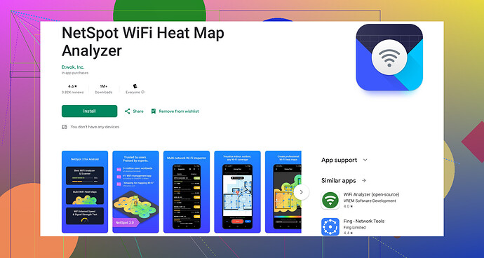 Best Wifi Analyzer App for Android?