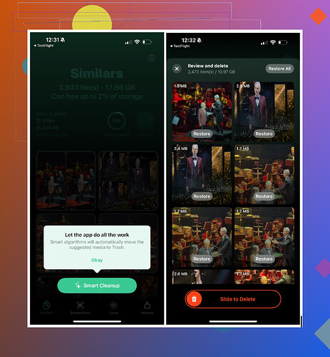 Image showing final step to delete duplicates