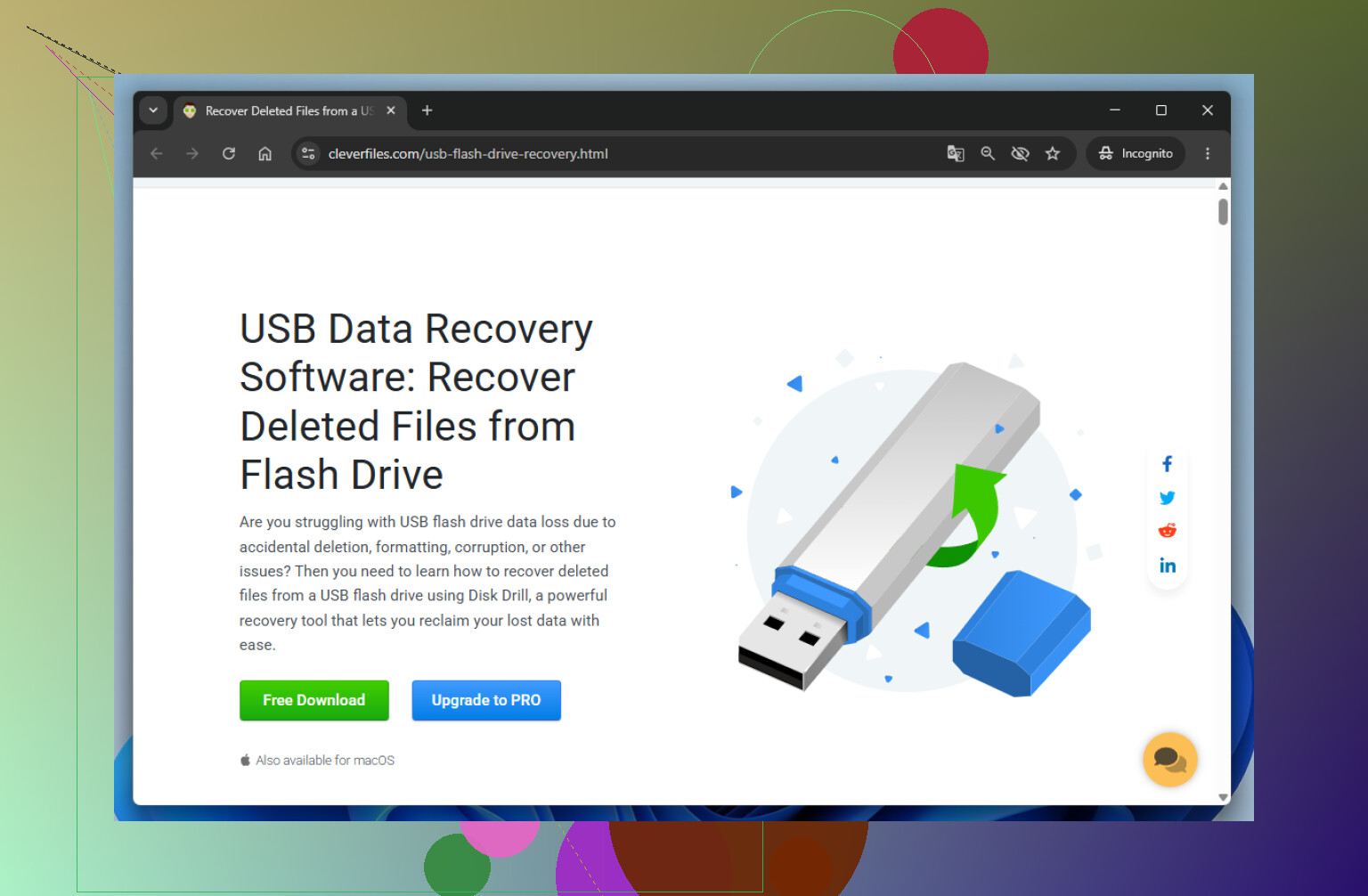 Hulp nodig bij het kiezen van software voor herstel van USB-stick