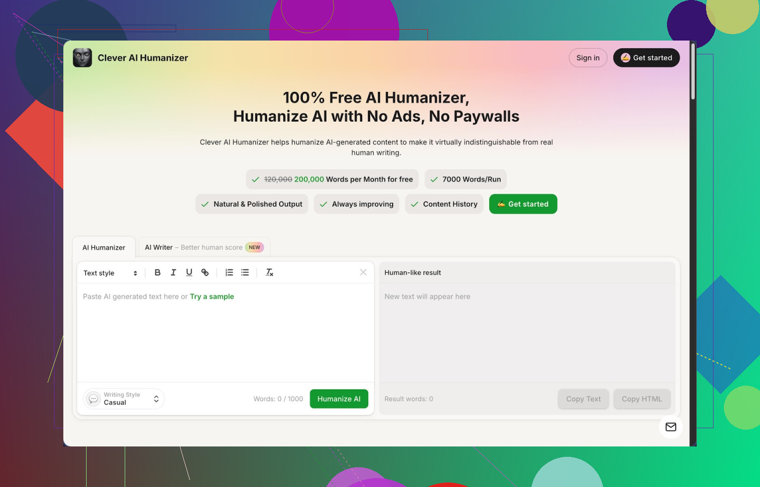 1. Clever AI Humanizer Review