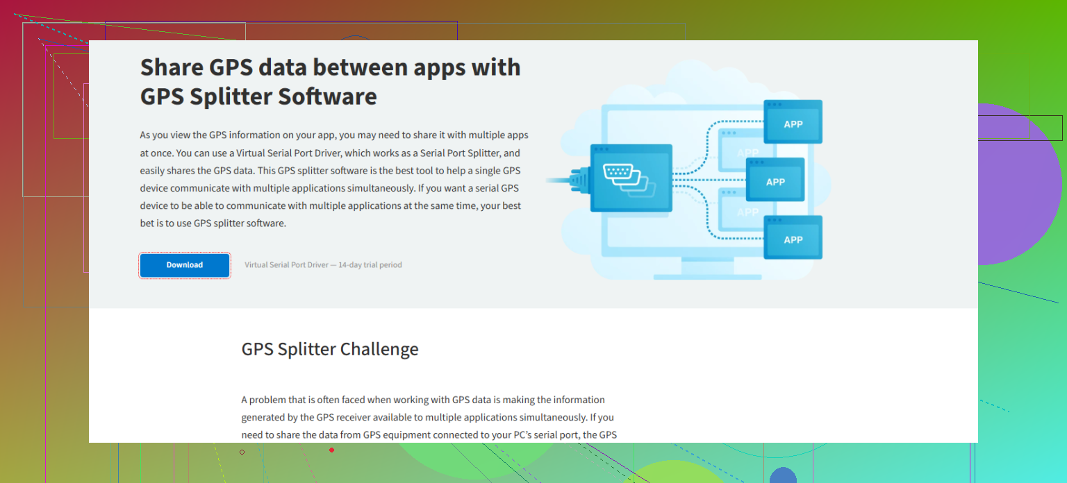 Can someone explain how to set up and use a GPS splitter?