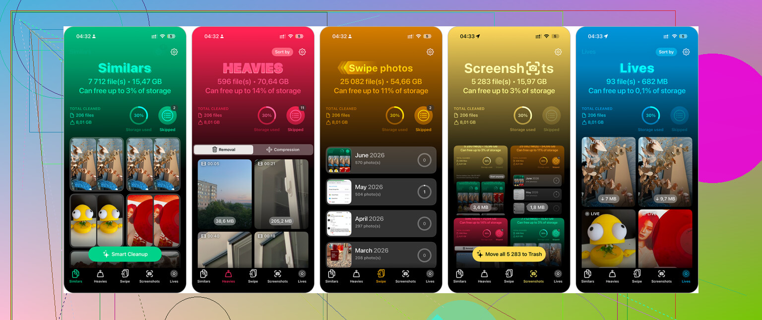 Come posso ripulire le foto dell iPhone senza usare iCloud?