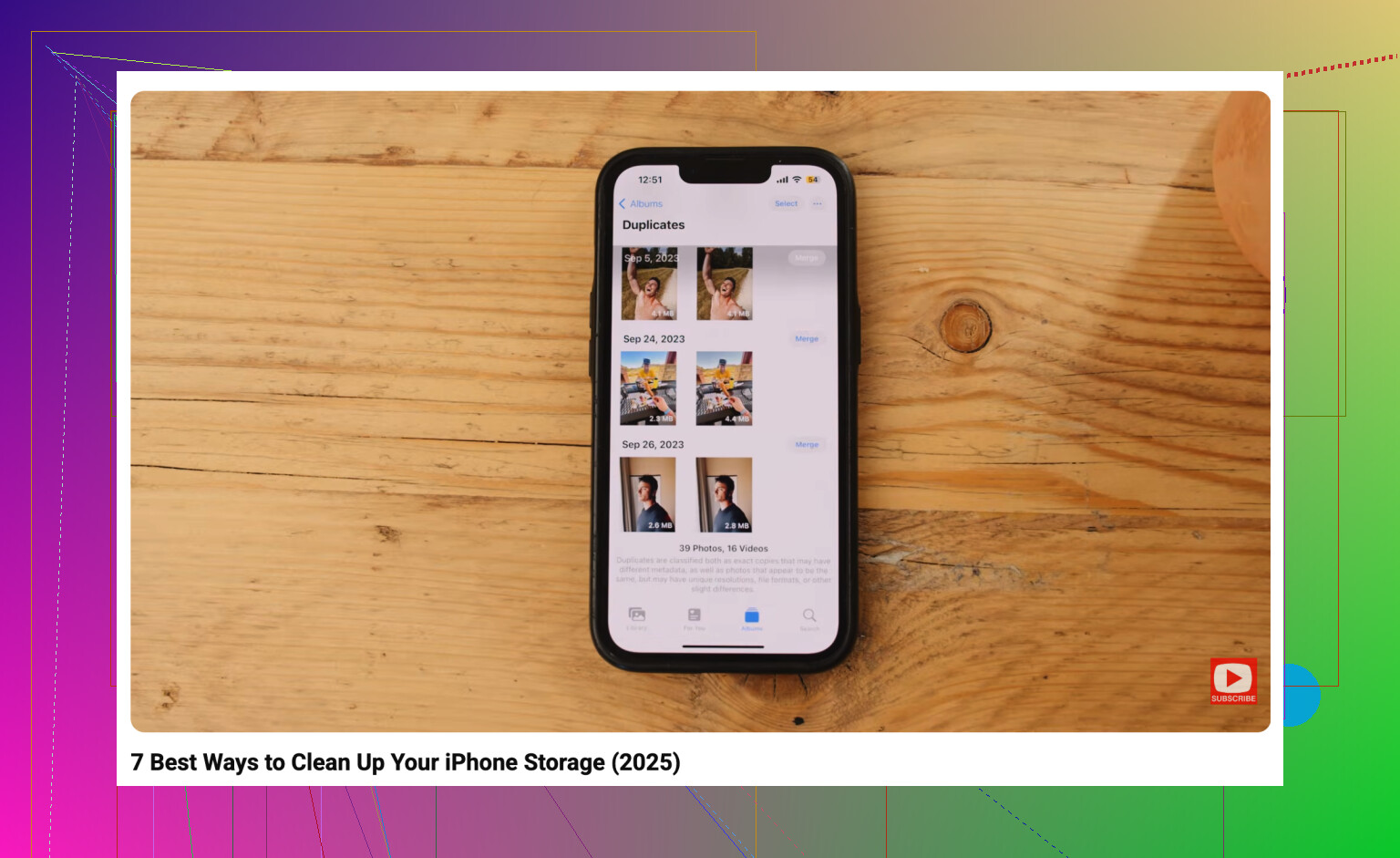Wie kann ich Fotos auf meinem iPhone in der Fotos-App in großer Menge löschen?