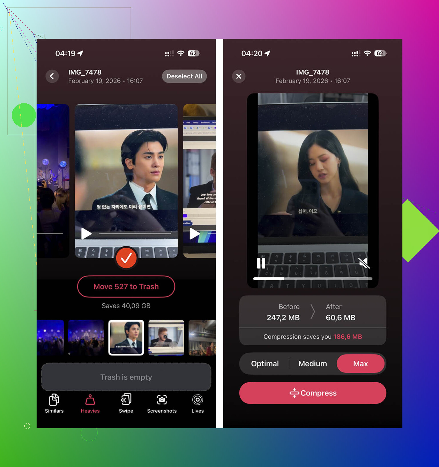 How Can I Sort Videos by File Size on My iPhone?