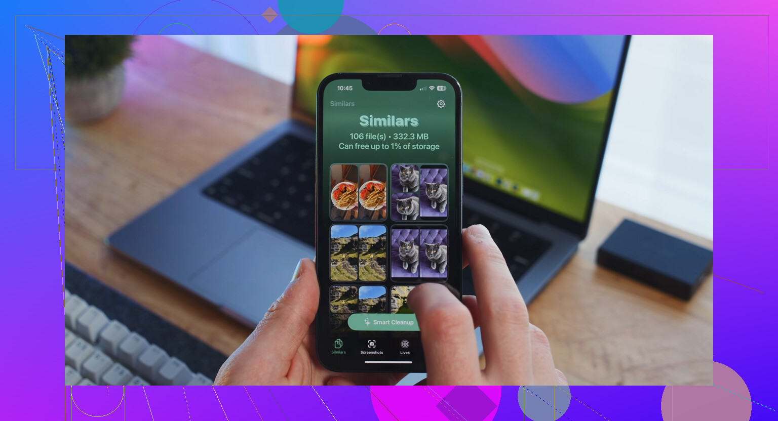 Mídia Sincronizada no Armazenamento do iPhone mostrando tamanho errado - Por quê?